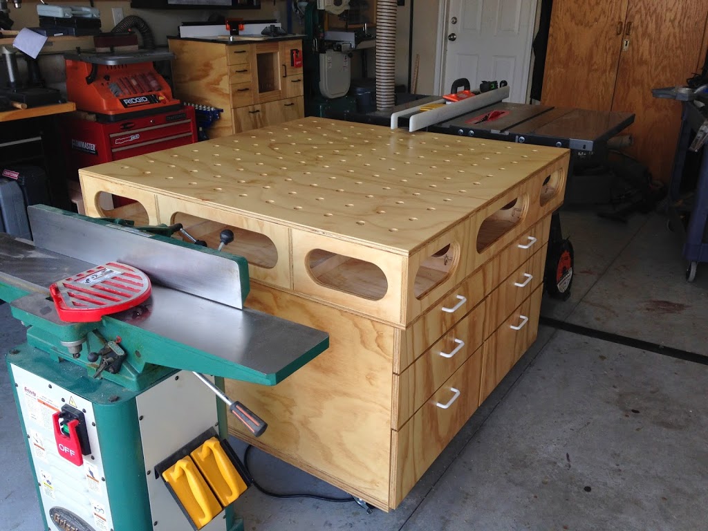Wood clean Easy Chapter Ron paulk ultimate workbench plans